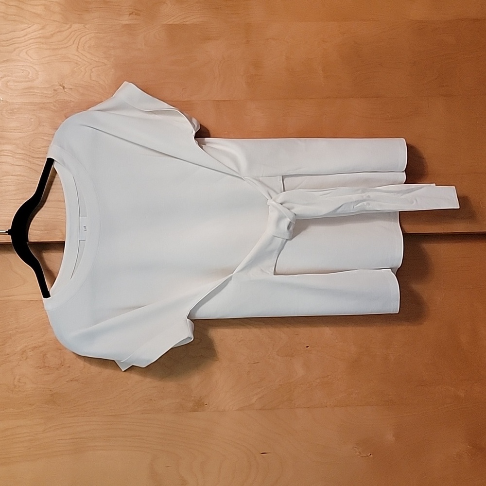 J.JILL PONTE CONVERTIBLE-TIE TOP CREAM - Picture 11 of 11